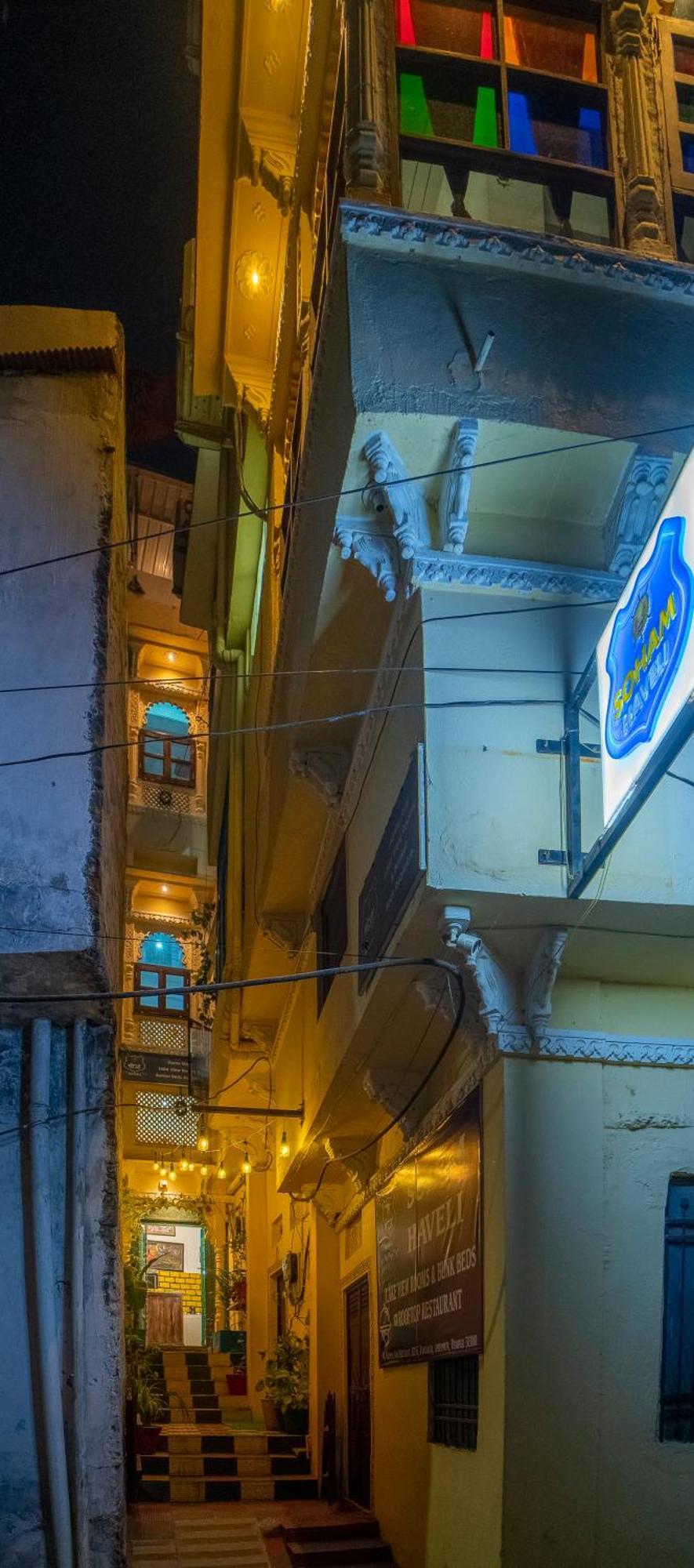 Soham Haveli Udaipur Vandrarhem Exteriör bild